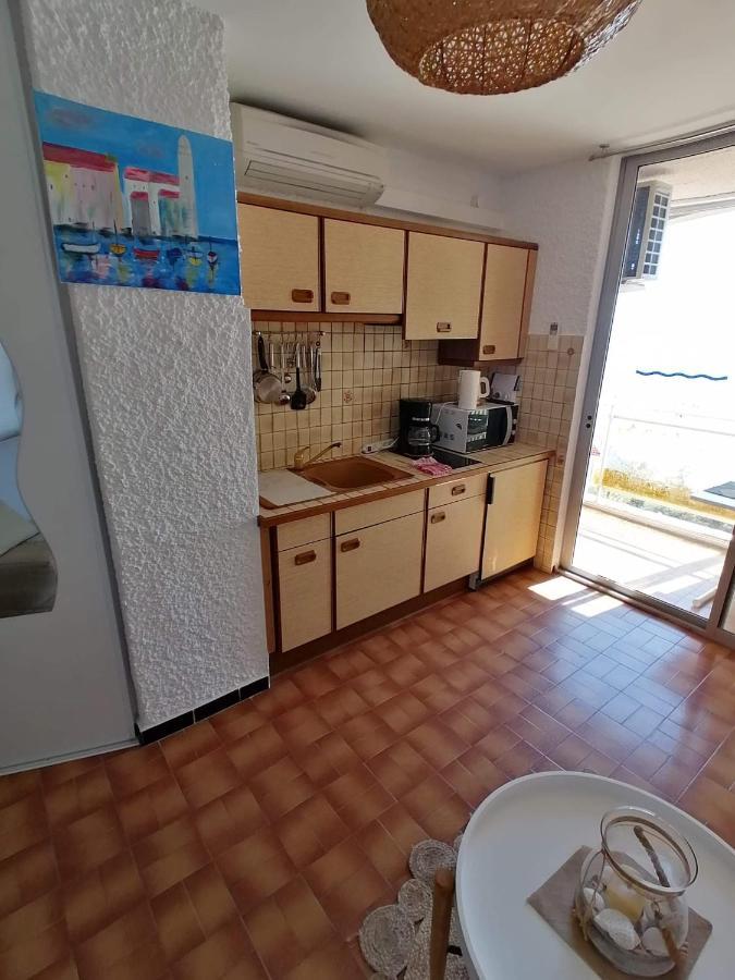 Studio Vue Sur La Mer Au 6Eme Et Dernier Etage Canet-en-Roussillon Dış mekan fotoğraf