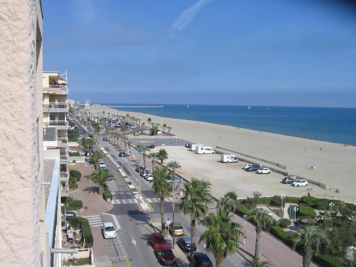 Studio Vue Sur La Mer Au 6Eme Et Dernier Etage Canet-en-Roussillon Dış mekan fotoğraf