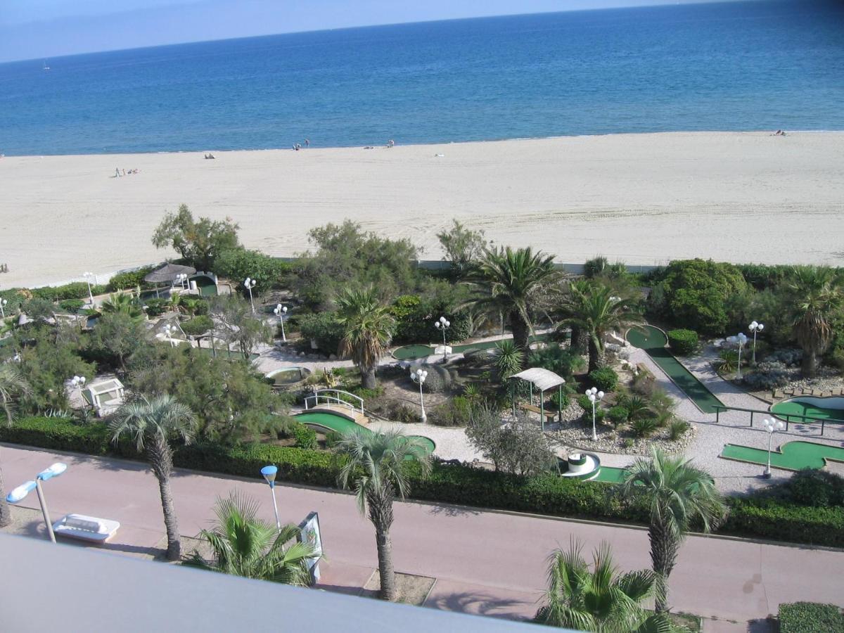 Studio Vue Sur La Mer Au 6Eme Et Dernier Etage Canet-en-Roussillon Dış mekan fotoğraf