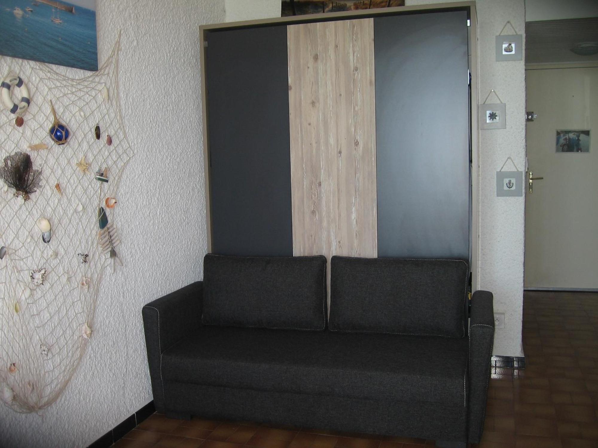 Studio Vue Sur La Mer Au 6Eme Et Dernier Etage Canet-en-Roussillon Dış mekan fotoğraf