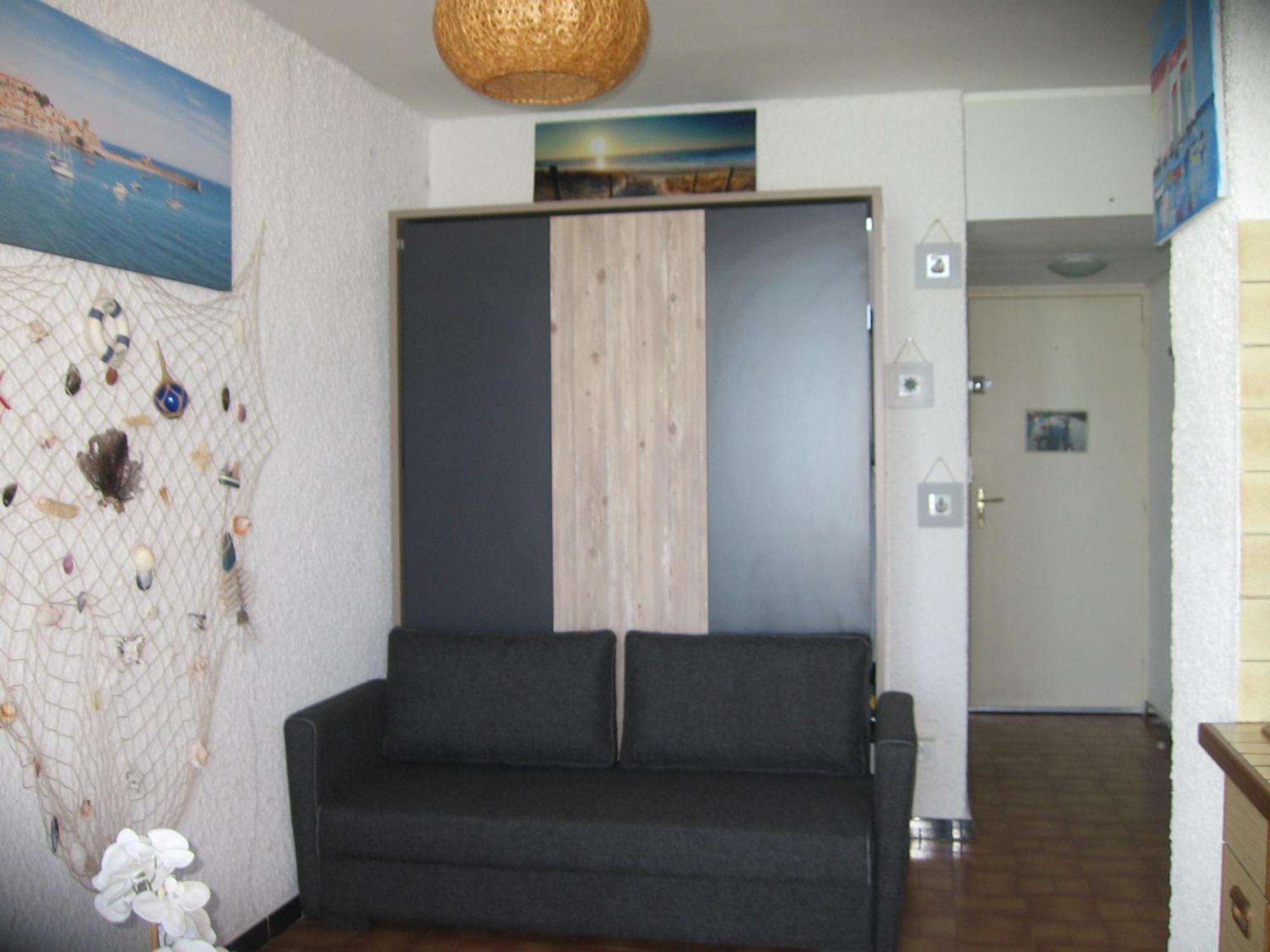 Studio Vue Sur La Mer Au 6Eme Et Dernier Etage Canet-en-Roussillon Dış mekan fotoğraf