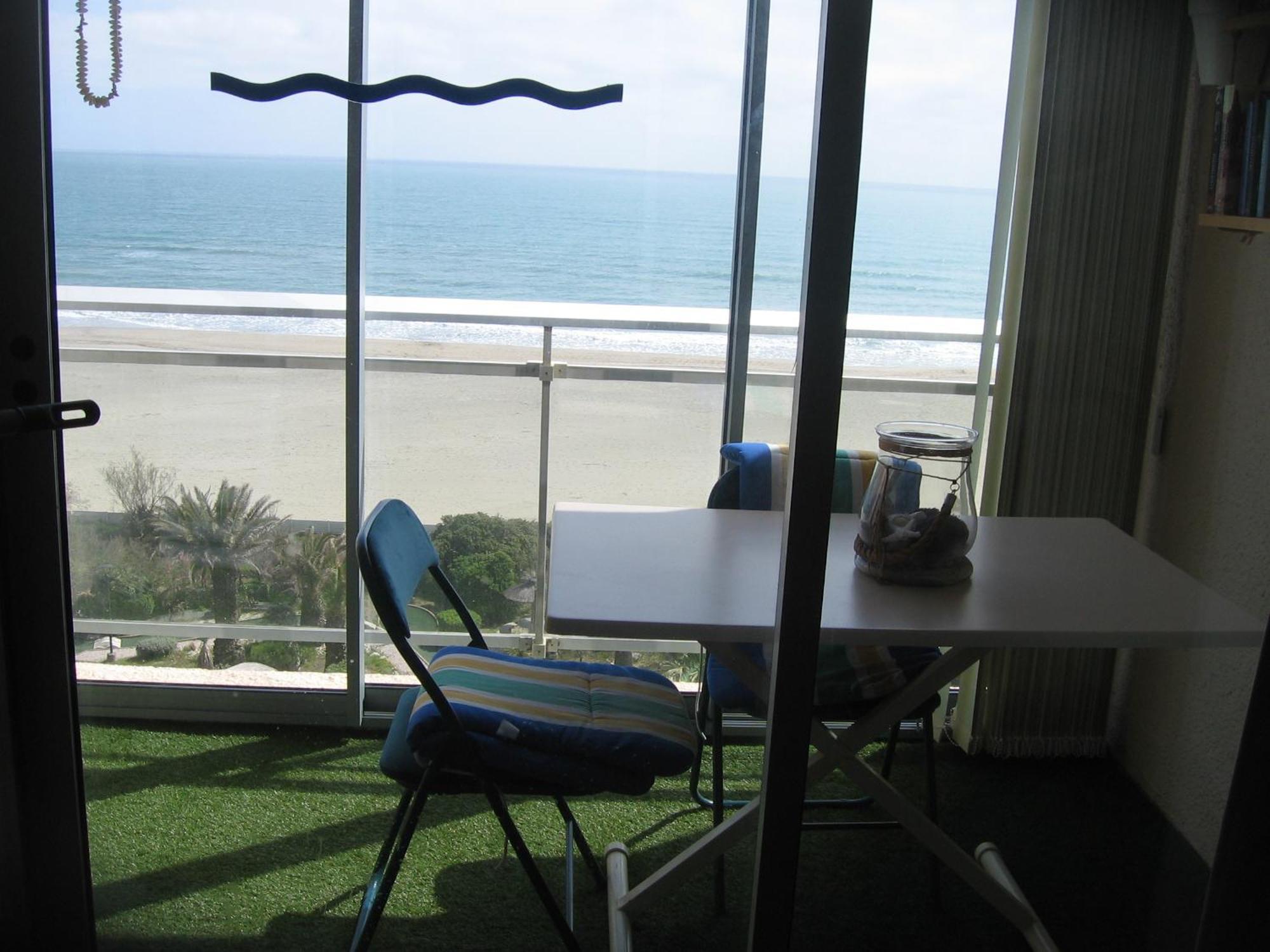 Studio Vue Sur La Mer Au 6Eme Et Dernier Etage Canet-en-Roussillon Dış mekan fotoğraf