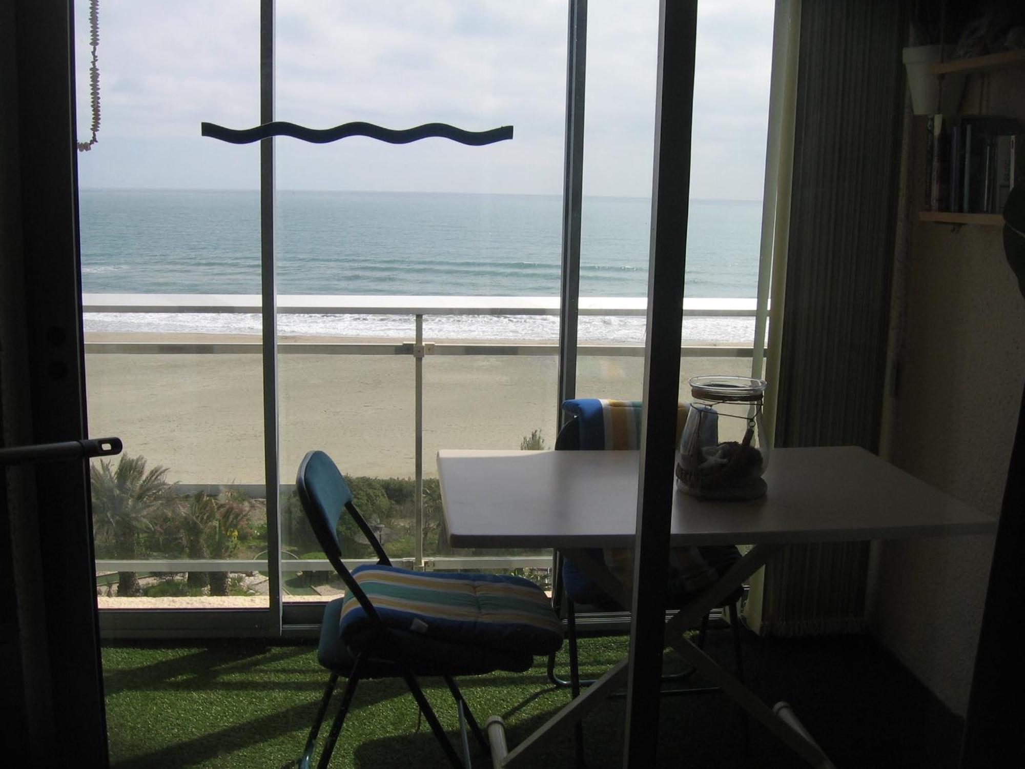 Studio Vue Sur La Mer Au 6Eme Et Dernier Etage Canet-en-Roussillon Dış mekan fotoğraf